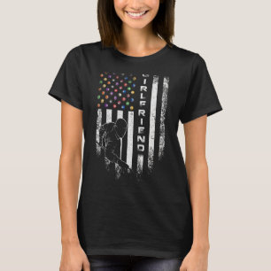 Camiseta Bandera norteamericana vintage Proud Pool Billiard