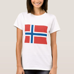 Camiseta Bandera noruega