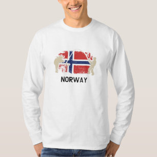 Camiseta Bandera noruega