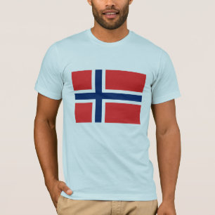 Camiseta Bandera noruega