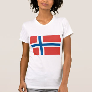 Camiseta Bandera noruega