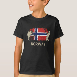 Camiseta Bandera noruega