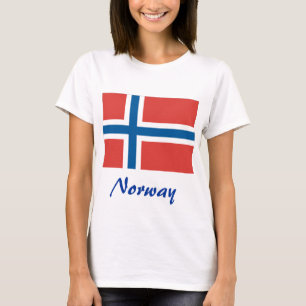 Camiseta Bandera noruega