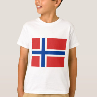 Camiseta Bandera noruega de encargo (Norske Flagg)