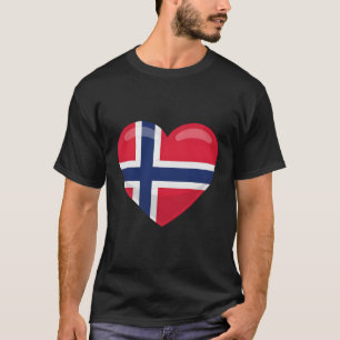 Camiseta Bandera noruega Escandinavia