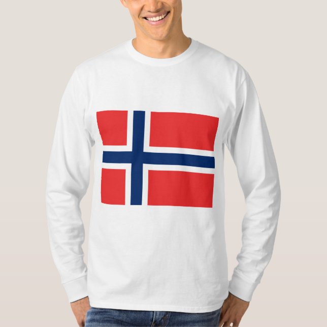 Camiseta Bandera noruega (Noruega) (Anverso)