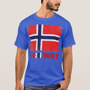 Camiseta Bandera noruega orgullosa Oslo Noruega