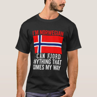 Camiseta Bandera Noruega Para Hombres Mujeres Noruega Escan