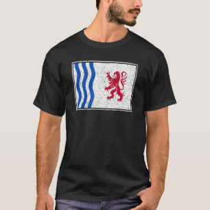 CAMISETA BANDERA NOUVELLE-AQUITAINE FRANCIA SUROESTE