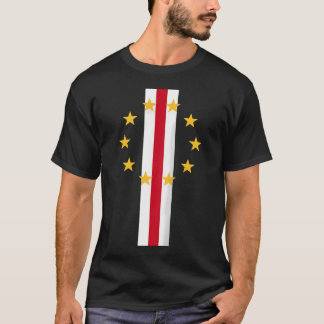 Camiseta Bandera oficial de Cabo Verde Cabo Orgullo Praia M