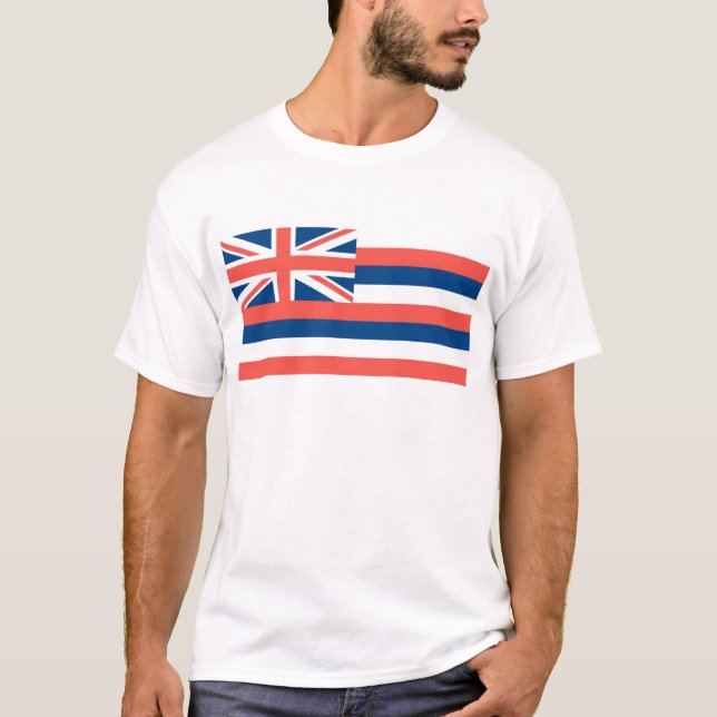 Camiseta Bandera oficial del estado de Hawaii (Anverso)