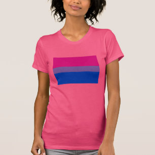 CAMISETA BANDERA OFICIAL DEL ORGULLO BISEXUAL