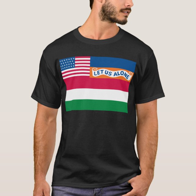 Camiseta Bandera oficiosa de la Florida (1845) (Anverso)