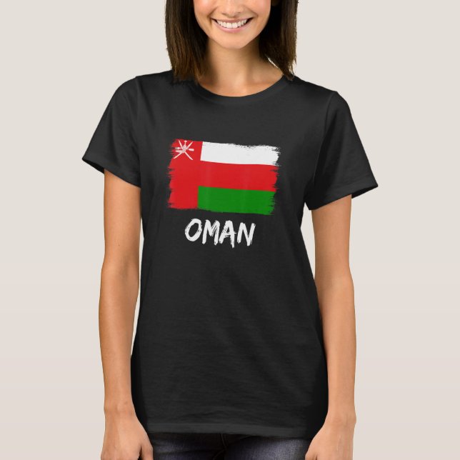 Camiseta Bandera omaní Omán (Anverso)