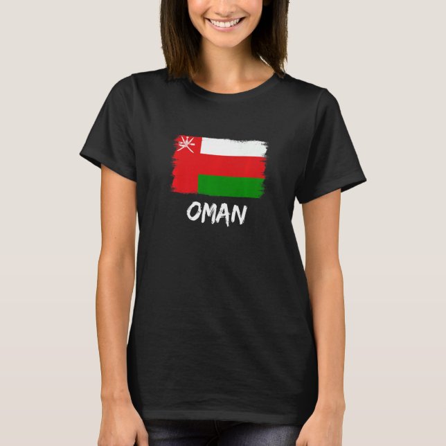 Camiseta Bandera omaní Omán (Anverso)
