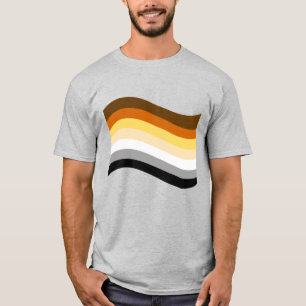 Camiseta Bandera Ondulada Orgullo de Oso