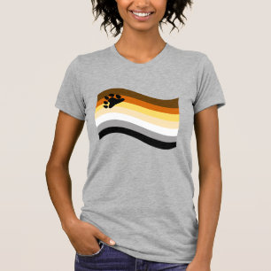 Camiseta Bandera Ondulada Orgullo de Oso