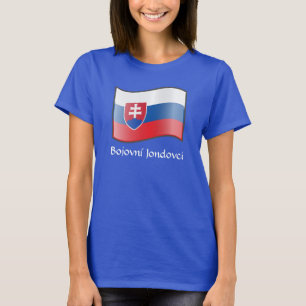 Camiseta Bandera onduladora de Eslovaquia Bojovní Jondovci 