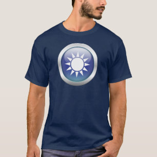 Camiseta Bandera "orbe " de Taiwán