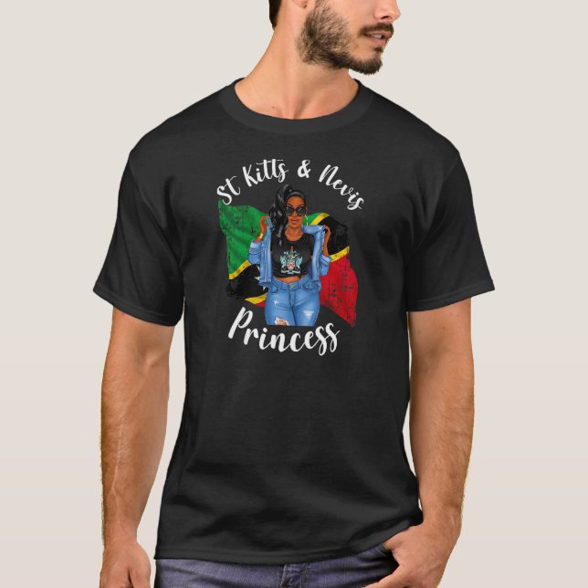 Camiseta Bandera Orgullosa De La Princesa De San Cristóbal  (Anverso)