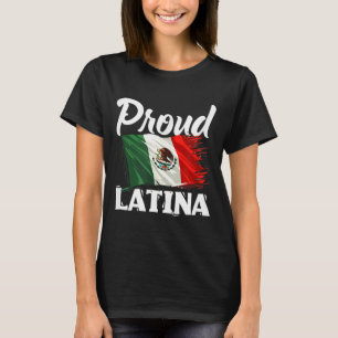 Camiseta Bandera orgullosa latina mexicana orgullo raíces m