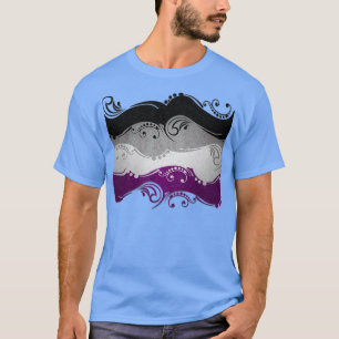 Camiseta Bandera ornamental asexual