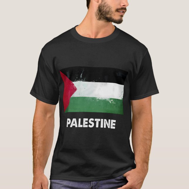 Camiseta Bandera palestina (Anverso)