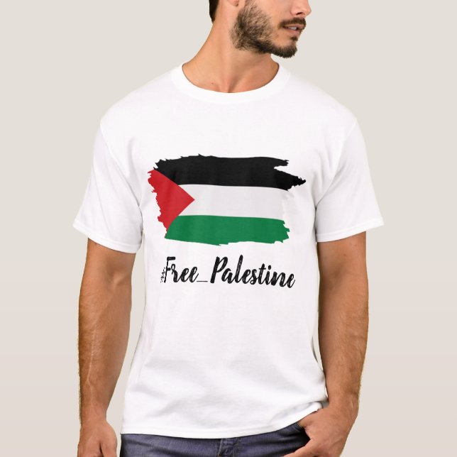 Camiseta Bandera palestina (Anverso)