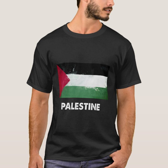 Camiseta Bandera palestina (Anverso)