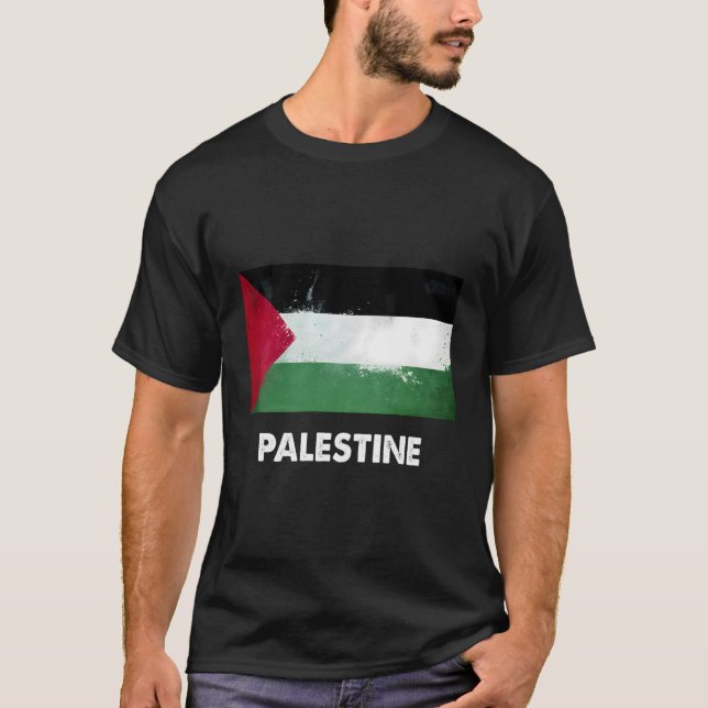 Camiseta Bandera palestina (Anverso)