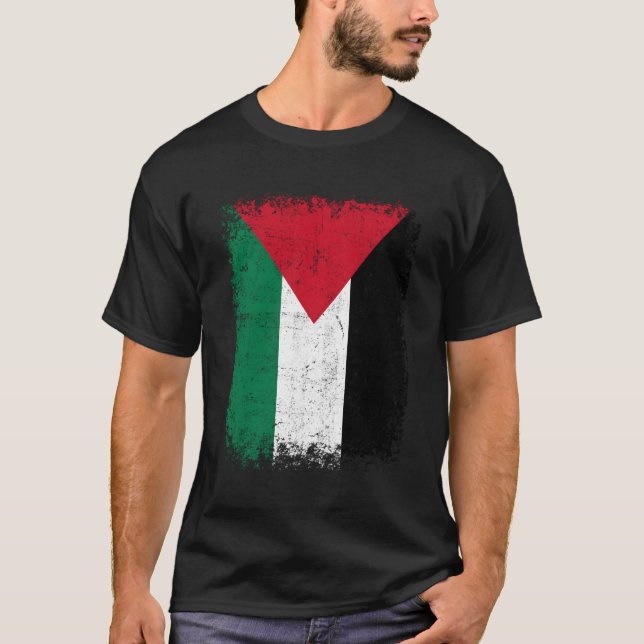 Camiseta Bandera Palestina Ama Palestina (Anverso)