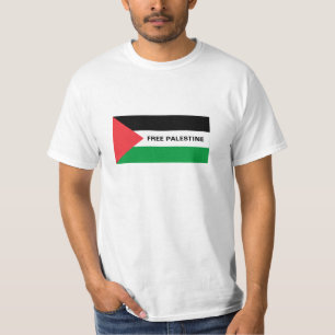 Camiseta Bandera palestina de texto personalizado libre Pal