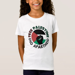 Camiseta Bandera Palestina del Apartheid