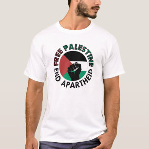 Camiseta Bandera Palestina del Apartheid