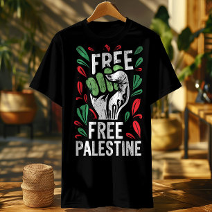 Camiseta bandera palestina-gendaya libre