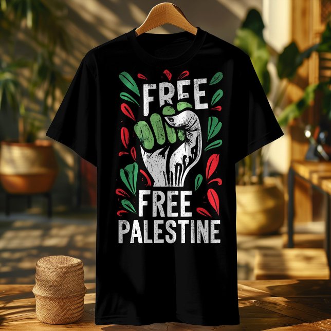 Camiseta bandera palestina-gendaya libre (Subido por el creador)