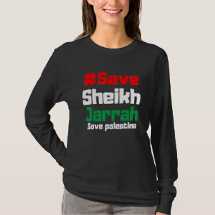 Camiseta Bandera Palestina Libre en árabe
