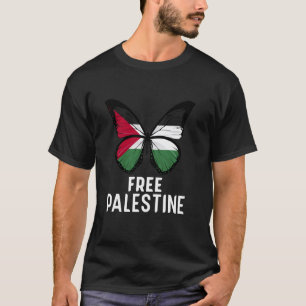 Camiseta Bandera palestina libre salva la Franja de Gaza
