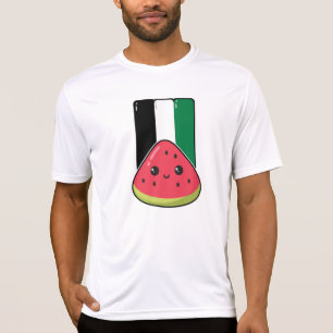 Camiseta Bandera palestina linda con Palestina sin sandía