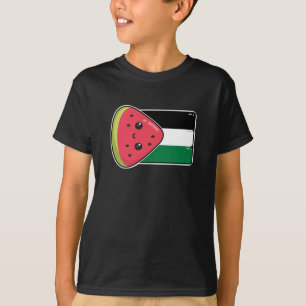 Camiseta Bandera palestina linda con Palestina sin sandía