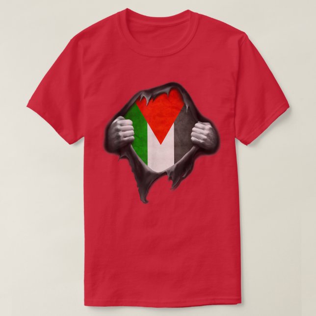 Camiseta Bandera Palestina T (Diseño del anverso)