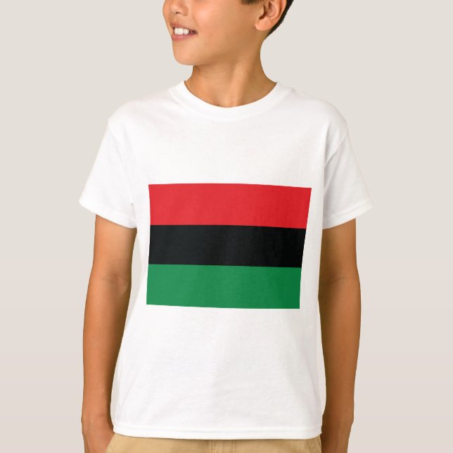 Camiseta Bandera panafricana (Anverso)