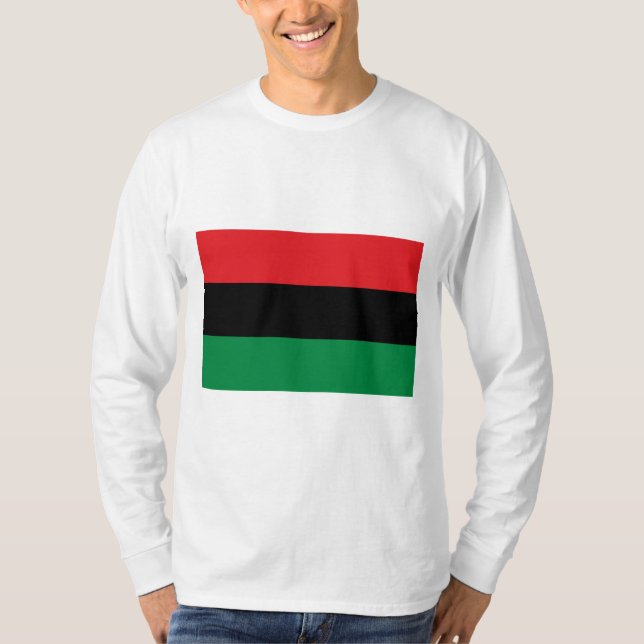 Camiseta Bandera panafricana (Anverso)