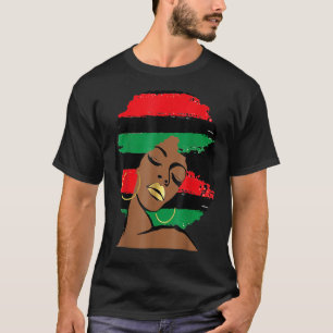 Camiseta Bandera panafricana de la UNIA Historia negra afro