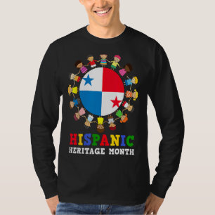 Camiseta Bandera panameña Patrimonio hispano Niño Panamá Ch