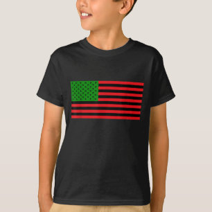 Camiseta Bandera Panamericana Verde Rojo Negra - Junete