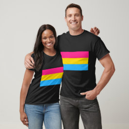 Camiseta Bandera Pansexual