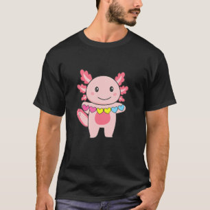 Camiseta Bandera Pansexual Gay Sexo Orgullo Lgbtq Axolotl