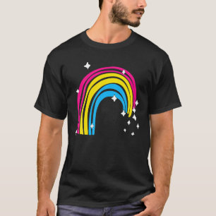 Camiseta Bandera pansexual humana Bandera arcoíris Orgullo