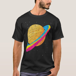 Camiseta Bandera Pansexual Queer Saturno Pan Pride Lgbt Pan